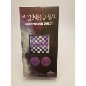 Supernatural CultureFly Exclusive Tabletop Foldable Game Kit (Checkers)